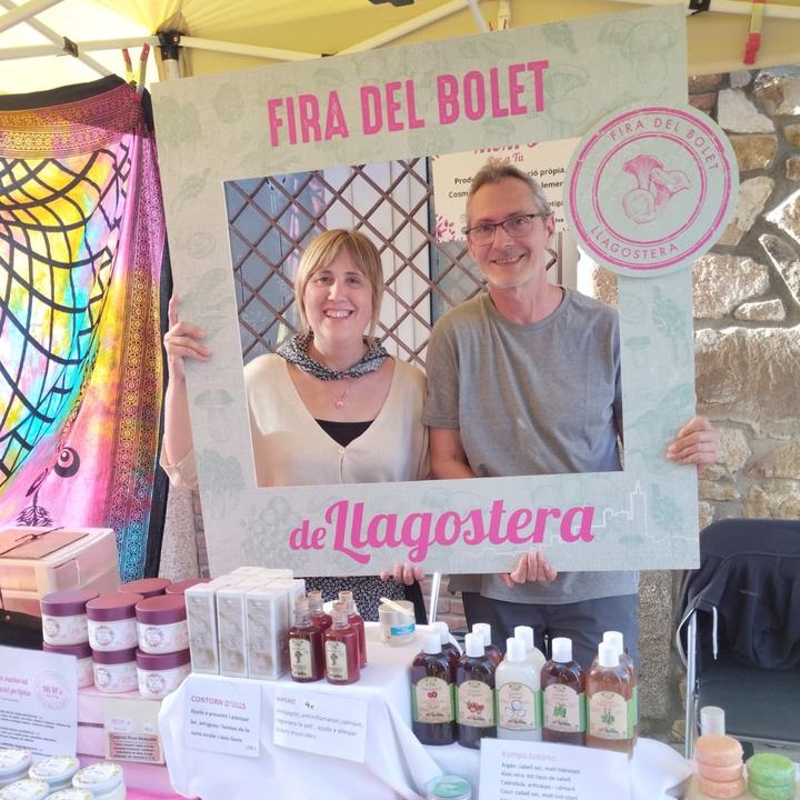 Els propietaris de MiM's a la Fira del Bolet de Llagostera